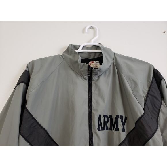 Y2K Military ARMY IPFU Jacket Mens Size L Reflective Fitness Physical Uniform - Picture 2 of 7